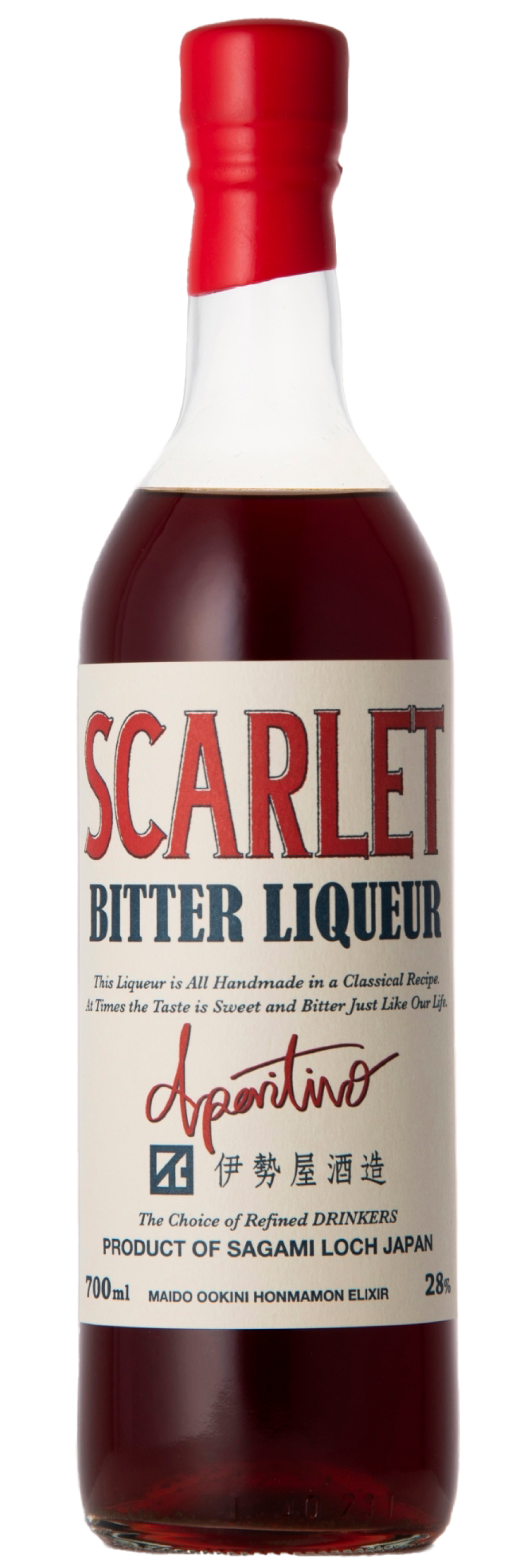 Aperitivo Bitter Liqueur, Scarlet