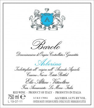 Barolo 'Arborina', Altare 2021