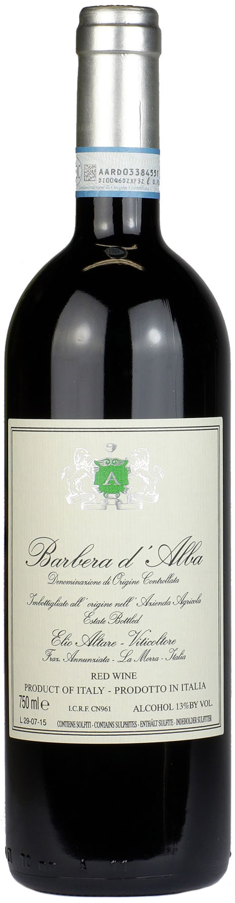Barbera d'Alba, Altare 2022