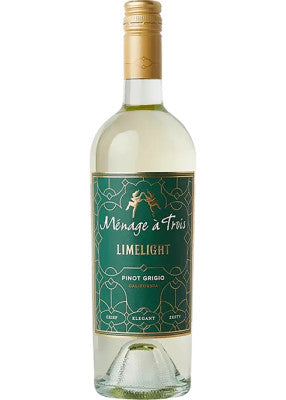 Menage A Trois Limelight Pinot Girgio California 2024