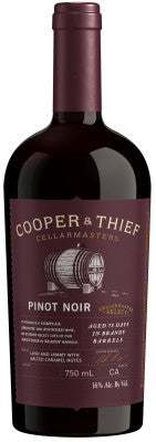 Cooper & Thief Cellarmaster Bourbon Barrel Aged California Pinot Noir