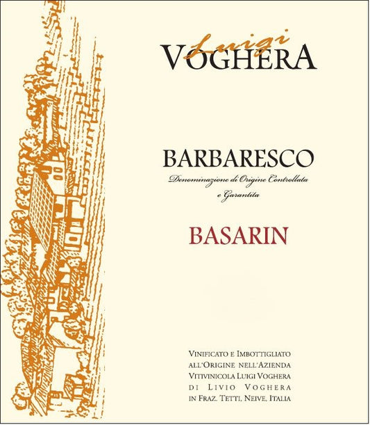 Barbaresco 'Basarin', Luigi Voghera 2020