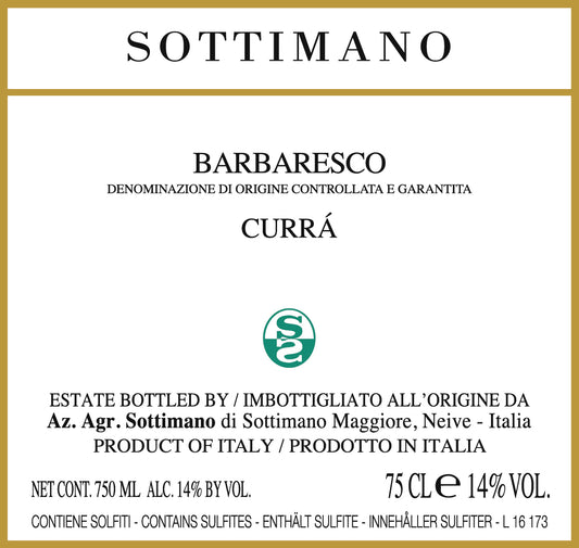 Barbaresco 'Curra',  Sottimano 2020