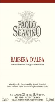Barbera D'Alba, Paolo Scavino