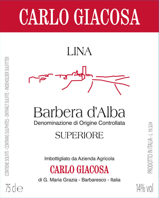 Barbera D'Alba Superiore 'Lina', Carlo Giacosa