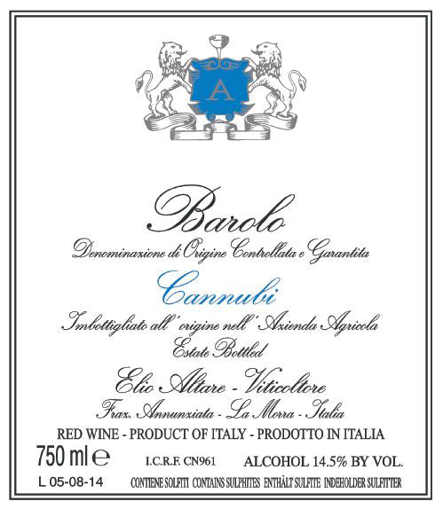 Barolo 'Cannubi', Altare 2021