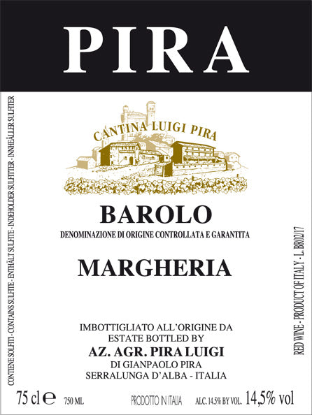 Barolo 'Margheria', Luigi Pira 2020