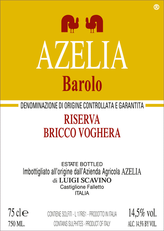 Barolo Riserva 'Bricco Voghera', Azelia [Wood] 2014