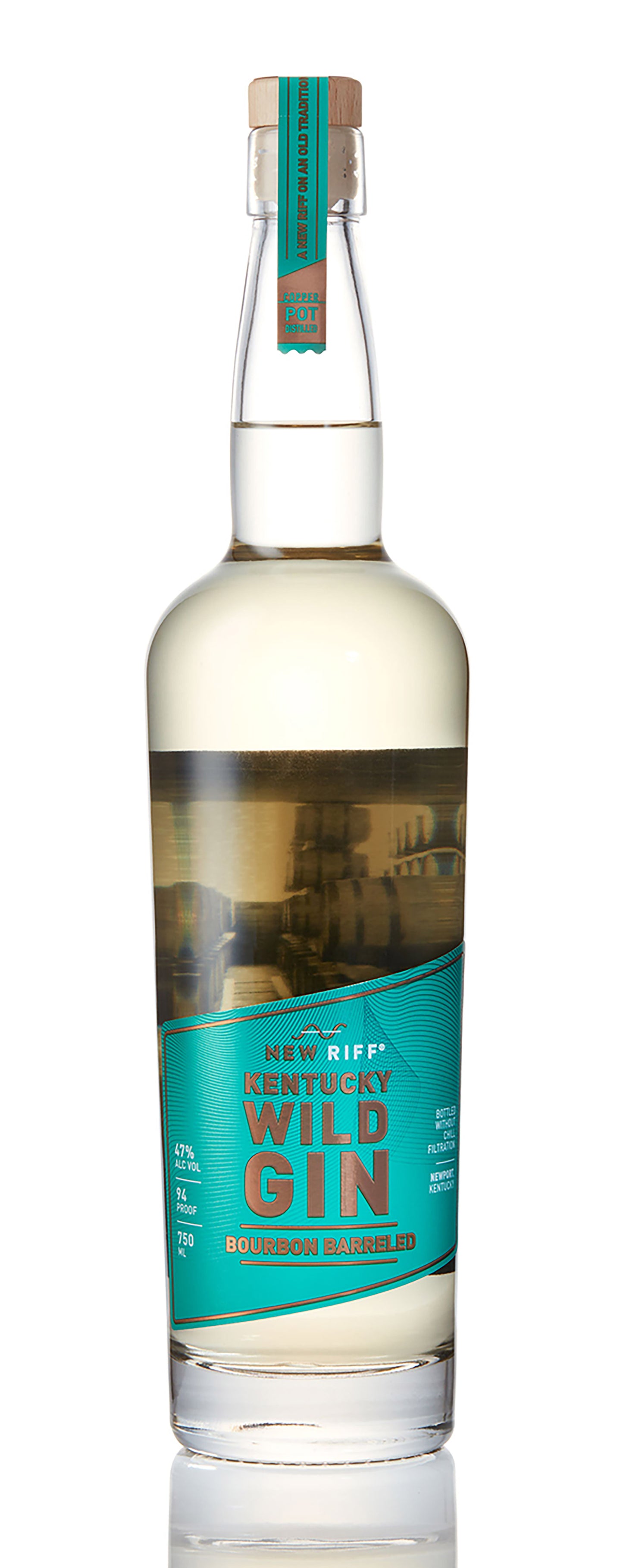 Barrel Aged Gin, New Riff Distilling [Strapped]