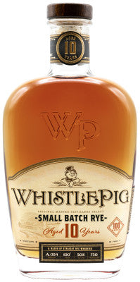 Whistle Pig 10 Year Old Straight Rye Whiskey