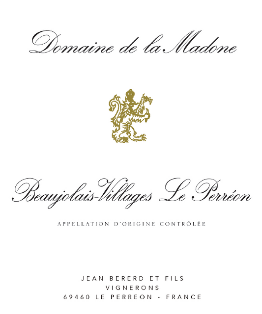 Beaujolais-Villages "Perreon", Domaine Madone