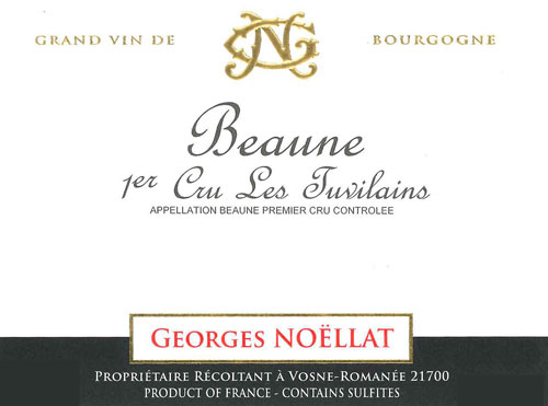 Beaune 1er "Les Tuvilains", Georges Noellat 2022