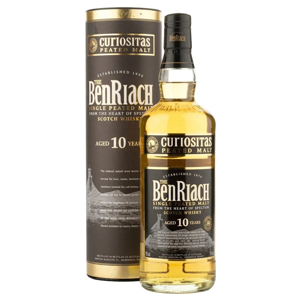 Benriach Scotch Single Peated Malt 10 Year Curiositas 2010