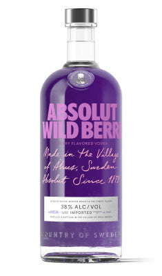 Absolut Wild Berri Vodka
