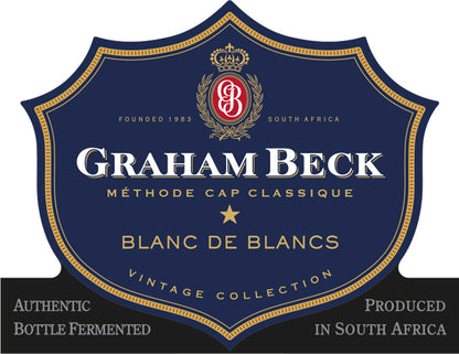 Vintage Blanc De Blanc 'Methode Cap Classique', Graham Beck 2019