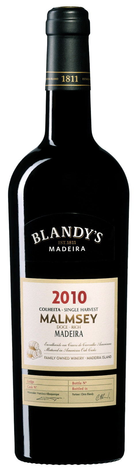 Blandy's Colheita Malmsey 2010