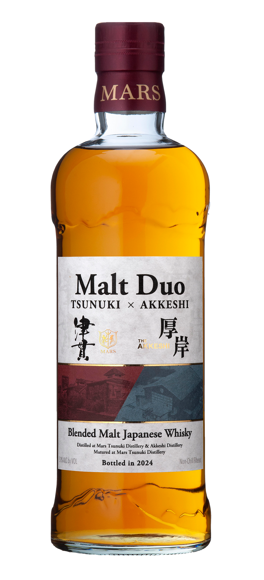 Blended Malt Whisky, 'Tsunuki - Malt Duo, Akkeshi / Mars', Mars Whisky