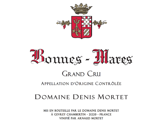 Bonnes-Mares Grand Cru, Domaine Denis Mortet 2022