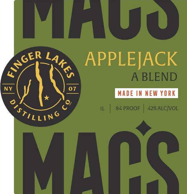 Mac'S Applejack, Finger Lakes Distilling