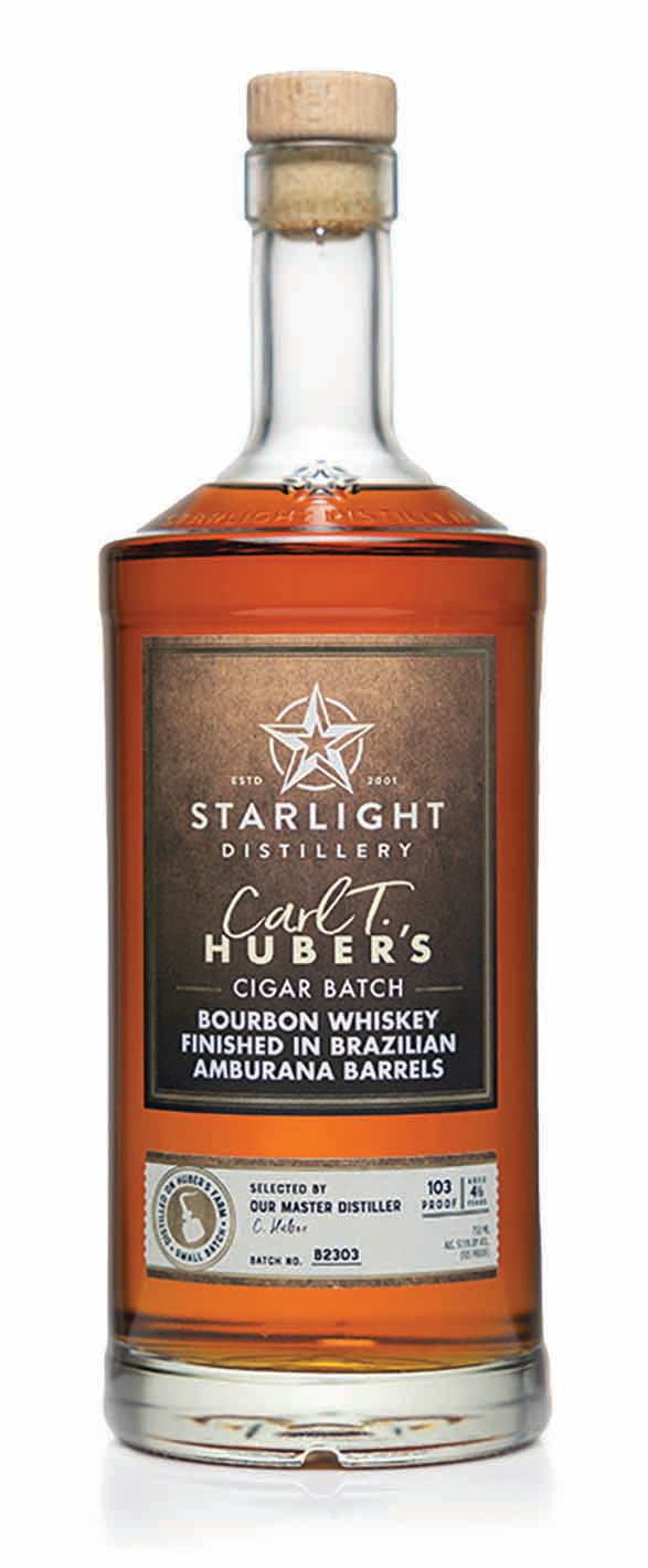 Bourbon Whiskey, Small Batch 'Cigar - Amburana Cask', Starlight Distillery [Stra