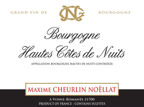 Bourgogne Hautes Cotes de Nuits Rouge, Maxime Cheurlin Noellat 2022