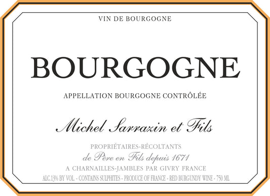 Bourgogne Rouge, Michel Sarrazin
