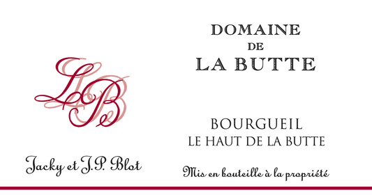Bourgueil "Le Haut De La Butte", Domaine De La Butte [Jacky & Jp Blot] 2023