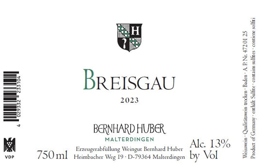 Breisgau [White Blend], Bernhard Huber 2023