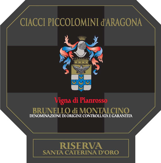 Brunello di Montalcino Riserva 'Pianrosso', Ciacci Piccolomini 2019