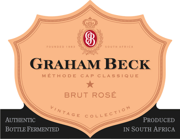 Vintage Brut Rose 'Methode Cap Classique', Graham Beck