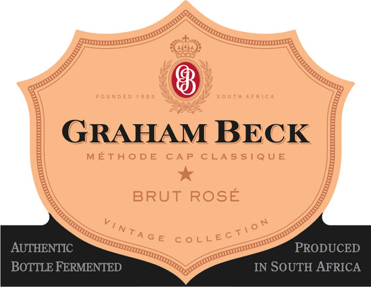 Vintage Brut Rose 'Methode Cap Classique', Graham Beck