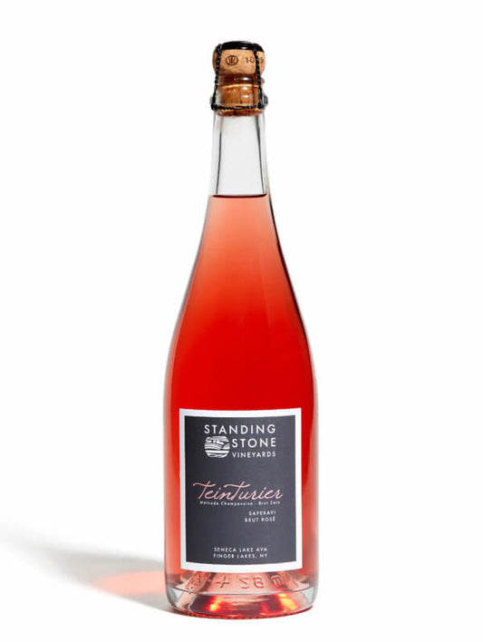 Brut Rose 'Teinturier' [Saperavi], Standing Stone Vineyards 2023