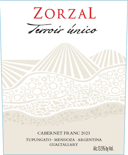 Cabernet Franc 'Terroir Unico', Zorzal
