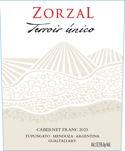 Cabernet Franc 'Terroir Unico', Zorzal