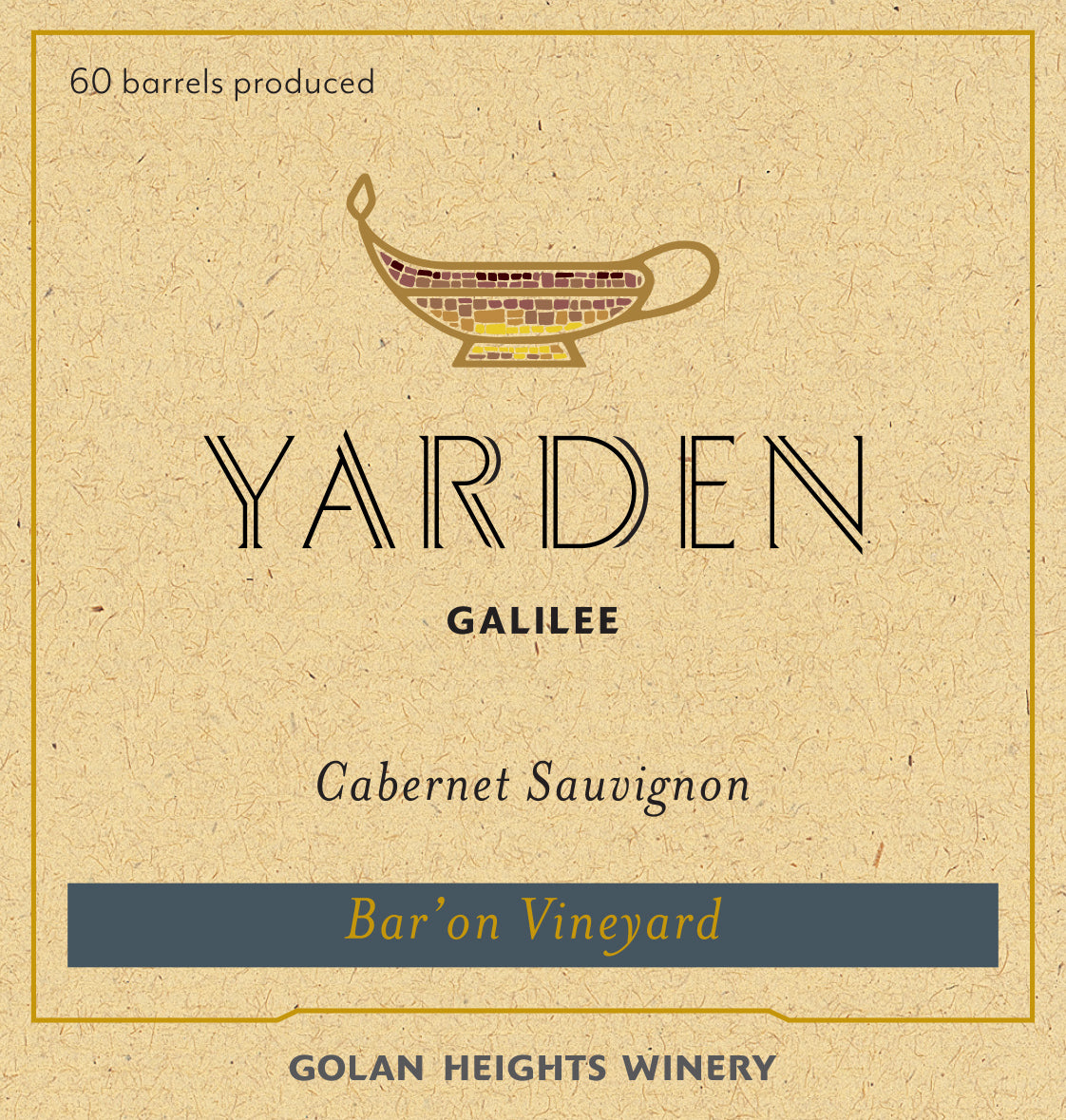 Cabernet Sauvignon 'Bar'On Vineyard', Yarden [Golan Heights Winery] 2021