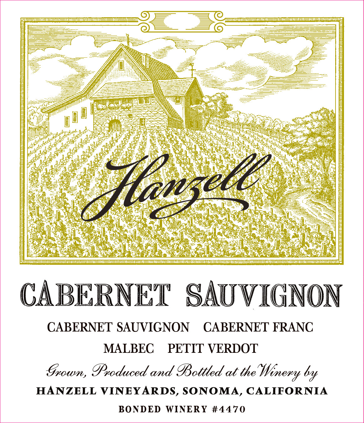 Cabernet Sauvignon 'Estate', Hanzell Vineyards 2020