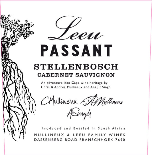 Cabernet Sauvignon 'Stellenbosch', Leeu Passant 2023