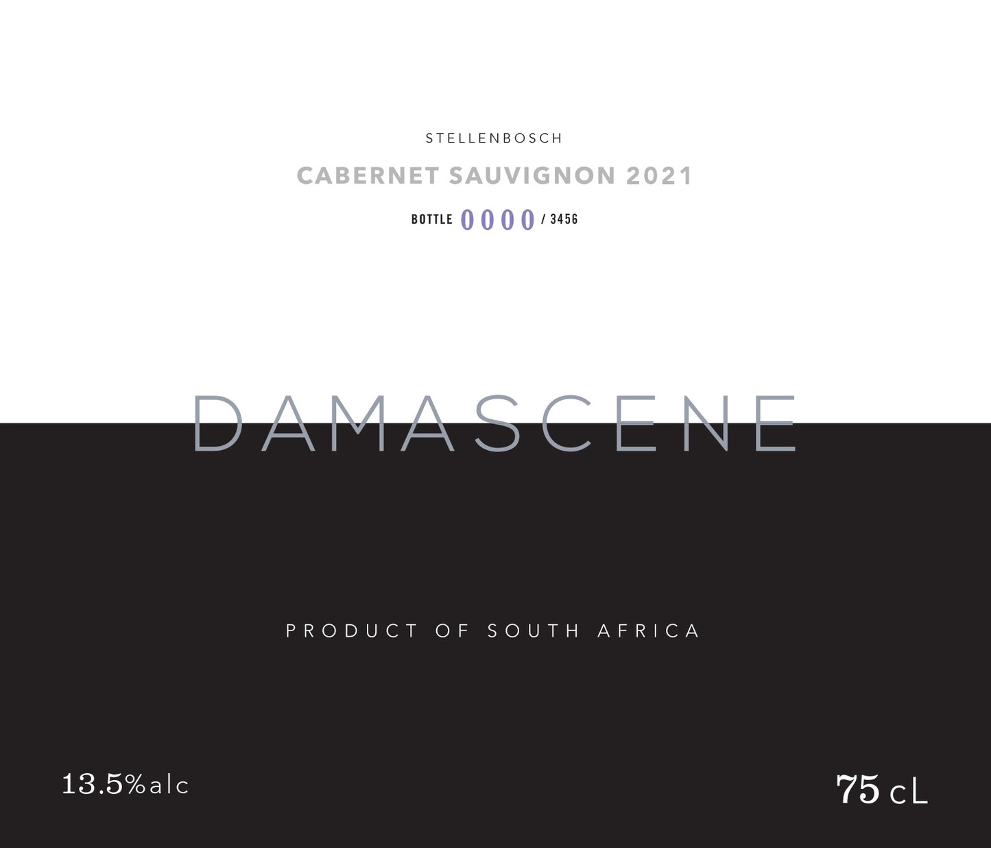 Cabernet Sauvignon 'Stellenbosch', Damascene 2022