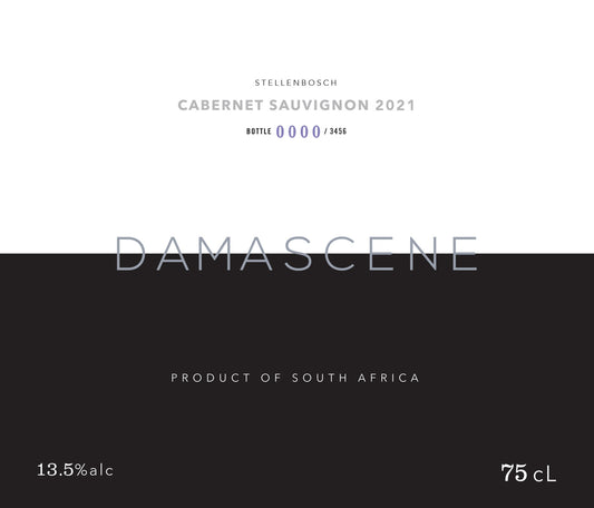 Cabernet Sauvignon 'Stellenbosch', Damascene 2022