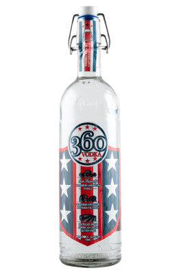360 Patriot Label Vodka