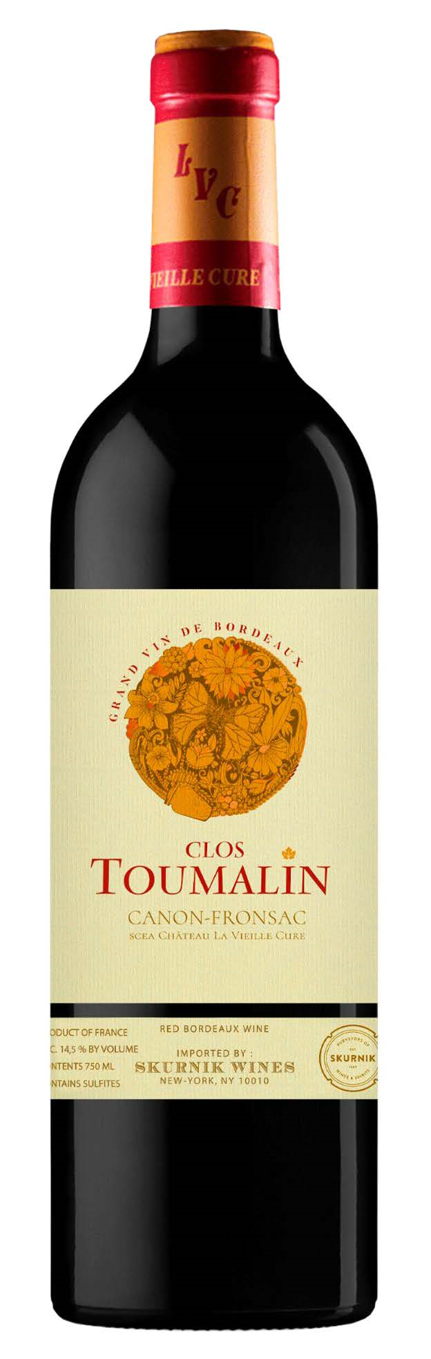 Canon-Fronsac "Clos Toumalin", Chateau La Vieille Cure 2022