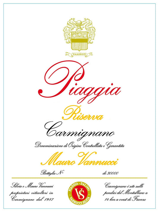 Carmignano Riserva, Piaggia 2021
