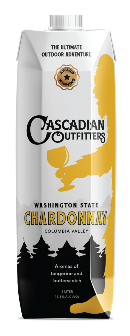 Cascadian Outfitters Chardonnay Tetra - Nv (Case Only)
