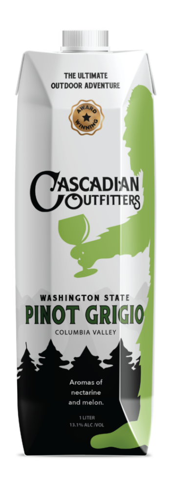 Cascadian Outfitters Pinot Grigio Tetra - Nv (Case Only)