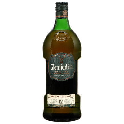 Glenfiddich 12 Year Single Malt Scotch Whiskey