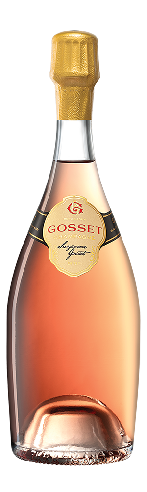 Gosset Nv Cuvee Suzanne Rose Gift Box