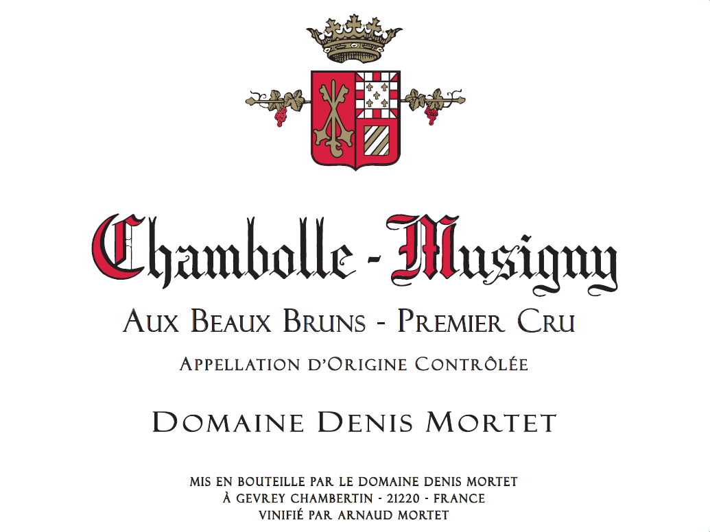 Chambolle-Musigny 1er "Aux Beaux Bruns", Domaine Denis Mortet 2022