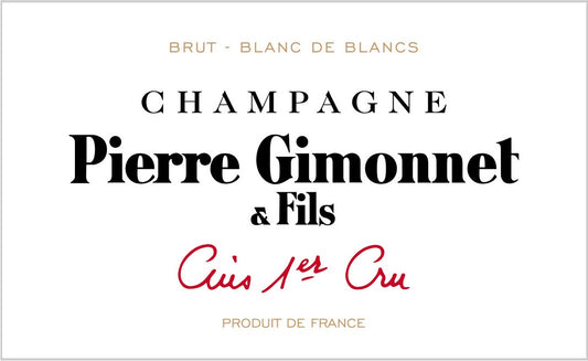 "Cuis" Blanc de Blancs 1er Cru Brut, Champagne P. Gimonnet et Fils