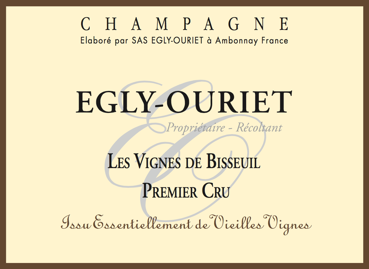 "Les Vignes De Bisseuil" 1er Cru Extra Brut, Champagne Egly-Ouriet