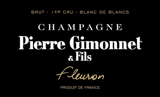 "Fleuron" Blanc De Blancs 1er Cru Brut, Champagne P. Gimonnet Et Fils 2019